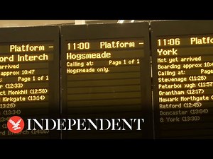 Moment Hogwarts Express departs from Platform 9¾ on first day of term