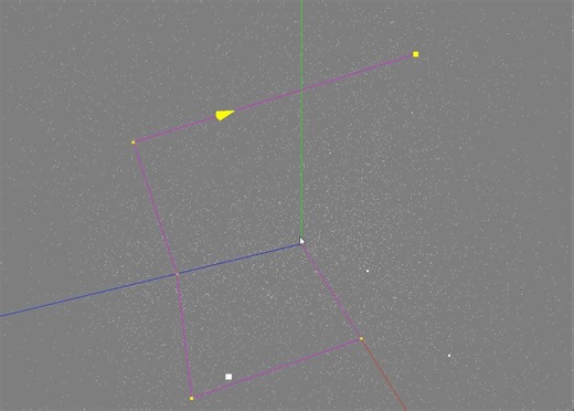 Threejs直线路径动画