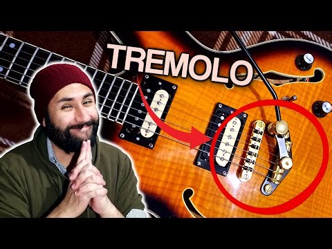 Instalé un TREMOLO en mi guitarra SEMIHUECA