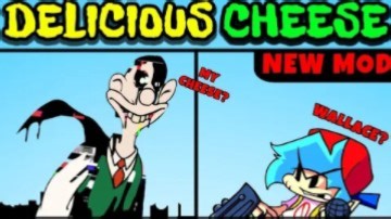 Friday Night Funkin' VS Glitched Cheese Owner | Pibby Wallace Glitch FNF Pibby