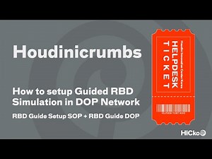 How to setup Guided RBD Simulation in DOP Network