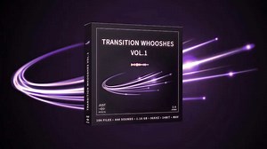 104个常用镜头剪辑、运动、路过、打斗、嗖嗖声音效素材 Just Sound Effects - Transition Whooshes Vol.1