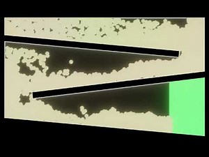 Neon Water Physics Simulation | Mini Simulations 1