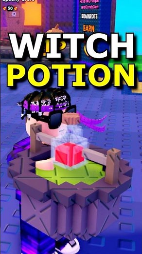 Witch Potion in Plants Vs Brainrots Roblox