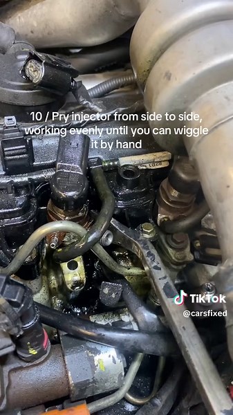 How to remove an injector. 🛠️