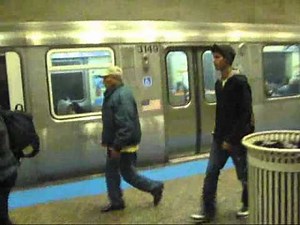 CTA Blue Line, Kimball Subway: Belmont Station