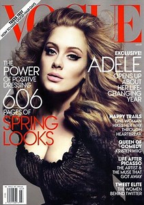 Adele pose pour le Vogue et Grammys 2012 - Hollywoodpq.com