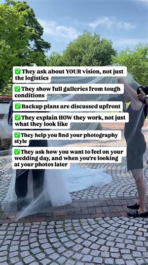 How to spot a GREAT wedding photographer before you book. 🤍✨