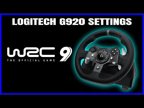 WRC 9 - Logitech G920 Best Wheel Settings - Realistic Feel