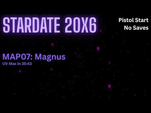 Doom 2: Stardate 20x6 - Map 07: "Magnus" (UV Max) in 35:43