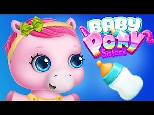 Fun Pony Care Games - Baby Pony Sisters Horse Dress Up, Feeding, Makeover Kids Games