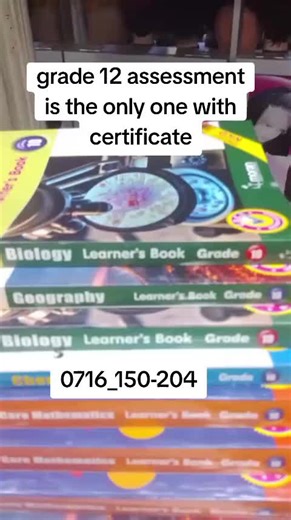 Grade 12 Assessment Guide and Certificate Information