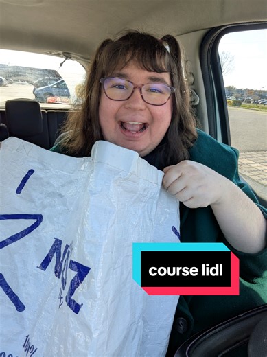 retour de course Lidl 😜 #lidl #course #haul #nourriture