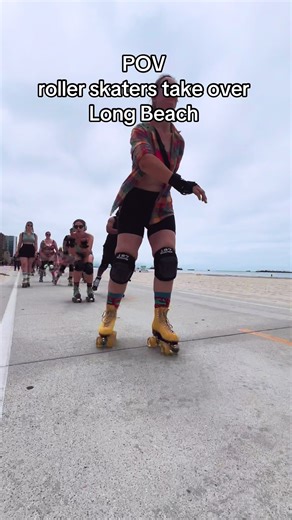 SUNS OUT BUNS OUT ROLL OUT - wholesome good fun 💞 @Courtney Shove #rollerskates #sunsoutbunsout #soborollout