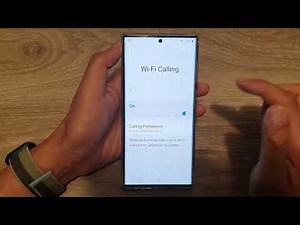 Galaxy S22/S22+/Ultra: How to Set Wifi Calling to Mobile Network Preferred/Wifi Preferred