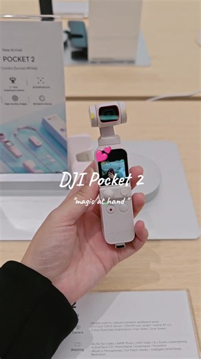 ✨ DJI Pocket 2 ไอเทมที่สายรีวิว สายvlogต้องมี 💕🌄 ( DJI เซ็นทรัลเฟสติวัลเชียงใหม่ ) #dji #djipocket2 #pocket2 #djichiangmai #กล้องvlog