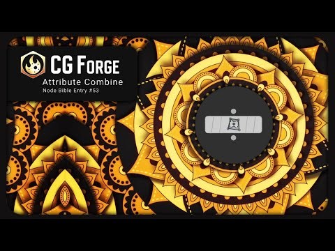 Houdini | Attribute Combine | CG Forge Node Bible