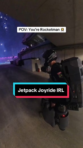 Rocketman Jetpack Joyride in Real Life