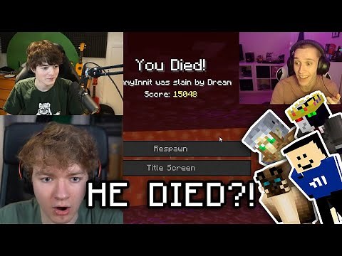 Everyone reacts to Tommy's canon death