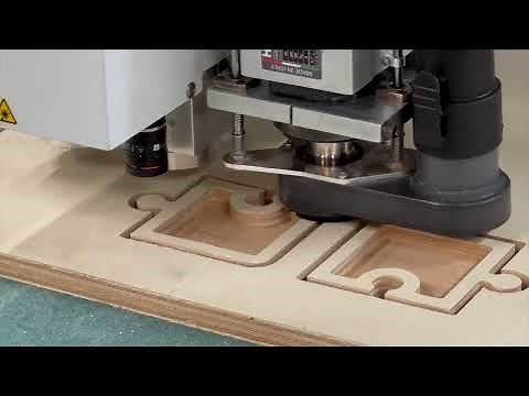 Colex SharpCut SXC1732 | Wood Cutting with 3HP Router | Birch Puzzle Piece Bowls