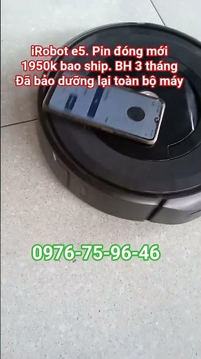 Robot hút bụi bãi iRobot e5