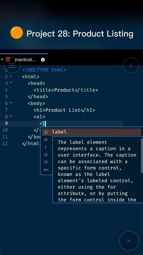 HTML Product Listing Page Project | E-Commerce Layout Basics