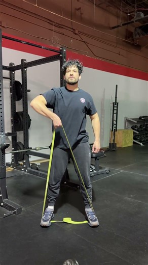 Banded Unilateral Upright Row