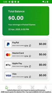 💰Win Real Cash now!!!😍😍😍 | Pocket7Games