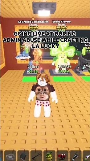 I'm going to do a livestream trait farming! #stealabrainrot