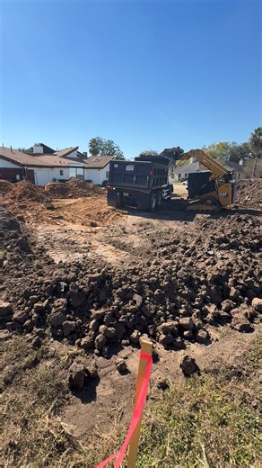 Cutting and filling for a new home foundation this week | JP Concrete Solutions LLC