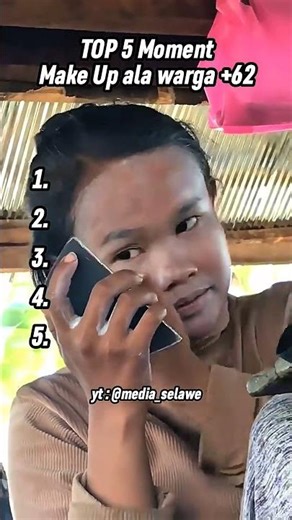 Make UP ala warga +62 core | TOP Moment. #top5 #top #pov