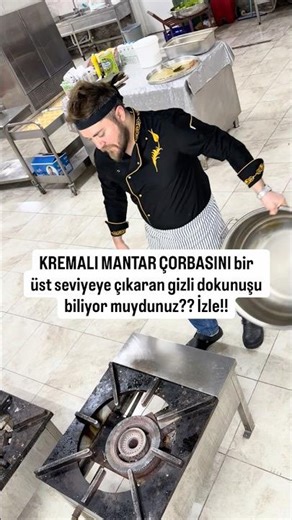 KREMALI MANTAR ÇORBASINI bir üst seviyeye çıkaran gizli dokunuşu biliyor muydunuz?? İzle!!