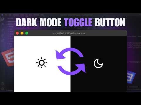 Create a Dark Mode Toggle using HTML & CSS (No JS)