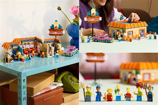 LEGO Icons The Simpsons Krusty Burger Set (10352) Brings Back the Nostalgia, Has 1,635 Pieces