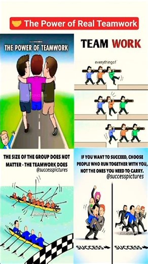 Teamwork Wins 🏆#inspiration #motivationalquotes #motivation #quotes