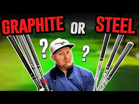 This SHOCKED me...Graphite v Steel Shaft Test