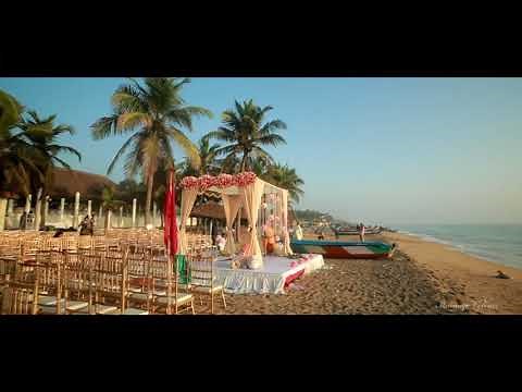 Serene Beach Wedding Ceremony Decor at Ideal Beach Resort | Marriage Colours