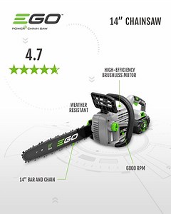 Cut through hardwood, branches, and more using the industry's #1 rated chain saw. | EGO