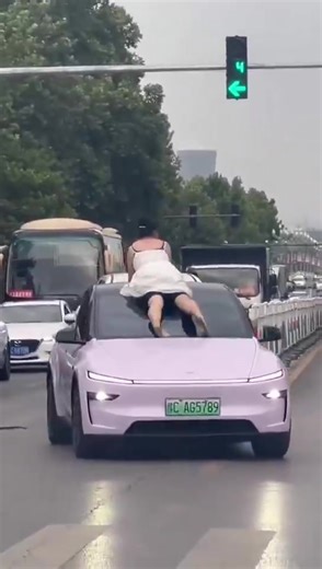 3.4M views · 21K reactions | This is a great advertisement for Tesla. Look how strong the windshield is on that Model Y. Plus look at that acceleration. | Tesla Cybertruck | Facebook