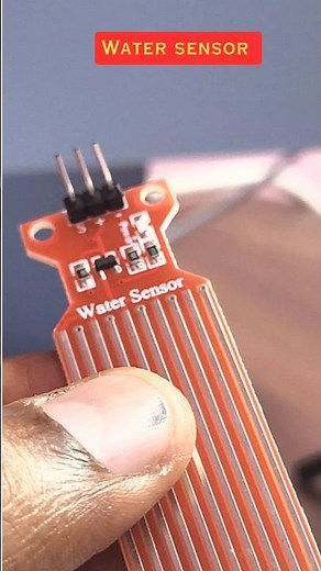 #Shorts -How Water level sensor look like? Arduino projects | Arduino sensors | Sensors| Motors