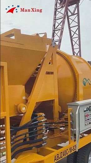 New Concrete Mixing and Pumping Machine Unveiled