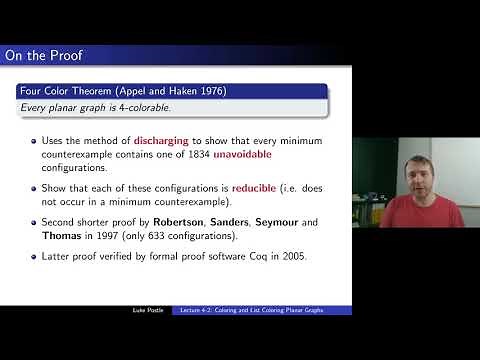 Graph Theory 4-2: Coloring and List Coloring Planar Graphs