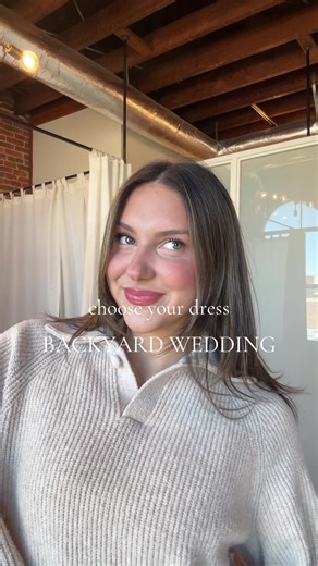 Backyard Wedding Dress Shopping Tips for Brides