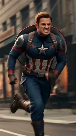 Freddy Krueger Kidnaps Catwoman… But Captain America Fights Back! #marvel #ai #shorts