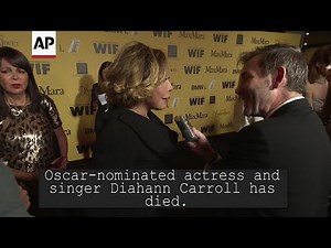 Diahann Carroll, Oscar-nominated, pioneering actress, dies