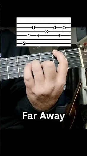 Far Away Nickelback Intro Guitar Tutorial