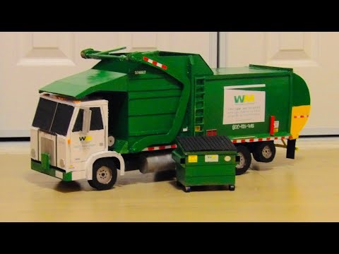 Handmade Mini Front Loader Trash Truck – Fully Functional & Custom Built (FOR SALE)