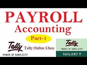 Payroll in Tally ERP 9 in Hindi: Part 1 | Learn Payroll Accounting Step by Step | Tally Online Class