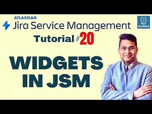 How to add Widgets in Jira Service Management | Tutorial #20
