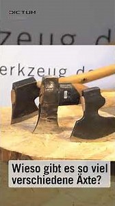 Why are there so many different axes and hatchets?
